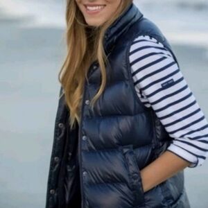 J. Crew Navy Blue Puffer Vest XS